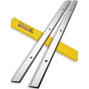 12-1/2 Inch Planer Blades Compatible with Craftsman CMEW320, Wen 6550T, Porter Cable PC305TP, Delta 22-560, 22-565, TP305, TP400LS, 12.5 Inch HSS Planer Replacement Blades Set, 4pcs