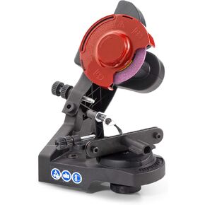 11819001 SHARPMaster 120v Universal Saw Chain Bench Grinder, Black and Red