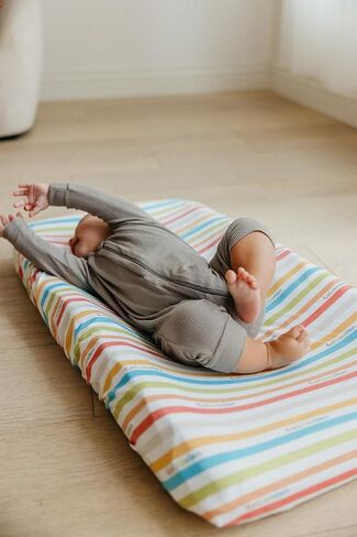 Premium Knit Diaper Changing Pad Cover "CoComelon" by Copper Pearl in Saudi Arabia