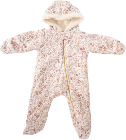 Minky Couture Baby Winter Suit | For Snow, Cold Weather | Minky Polyester Shell & Plush Lining Jumpsuit in Saudi Arabia