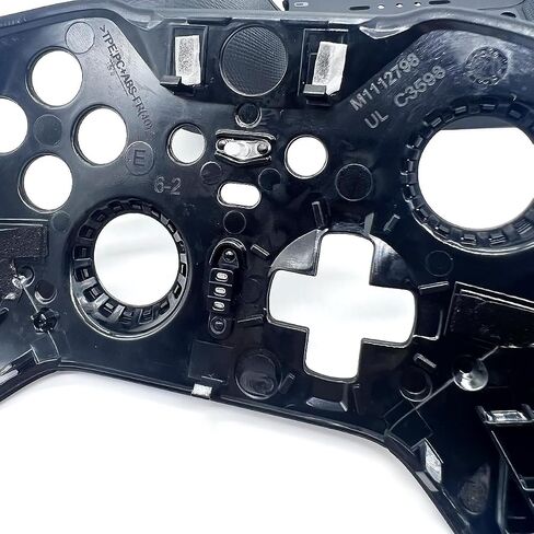 OEM Housing Shell Case Faceplate Cover Replacement Parts Compatible with Xbox One Elite Series 2 Controller Front + Back Shell (Front White) in Kuwait