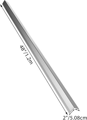 VEVOR واقيات زوايا من الفولاذ المقاوم للصدأ مقاس 0.5 × 0.5 × 48 بوصة، مجموعة من 5 واقيات زوايا 20 Ga 304 من الفولاذ المقاوم للصدأ بزاوية 90 درجة لحماية الجدار والديكور in Kuwait