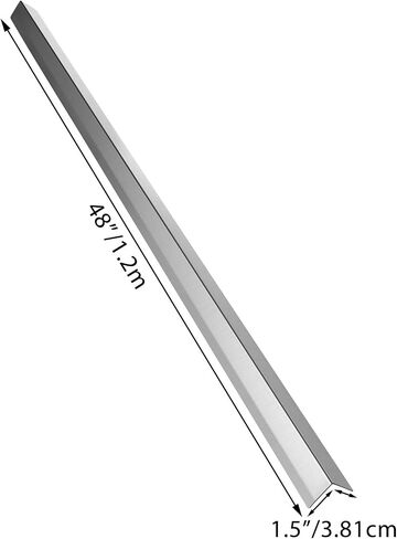 VEVOR Stainless Steel Corner Guards 0.5 x 0.5 x 48 inch Metal Wall Corner Protector Pack of 5 Corner Guards 20 Ga 304 Stainless Corner Guard with 90-Degree Angle for Wall Protection and Decoration in Saudi Arabia