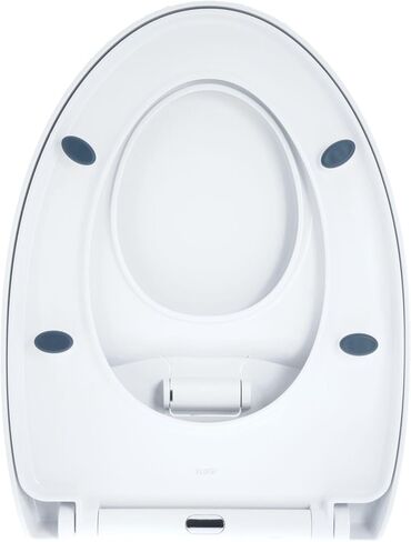 Nuby Family Toilet Seat - Built-in Potty Training Toilet Seat - Fits All Elongated Toilets - Secure and Wiggle-Free - Easy to Install and Remove in Kuwait