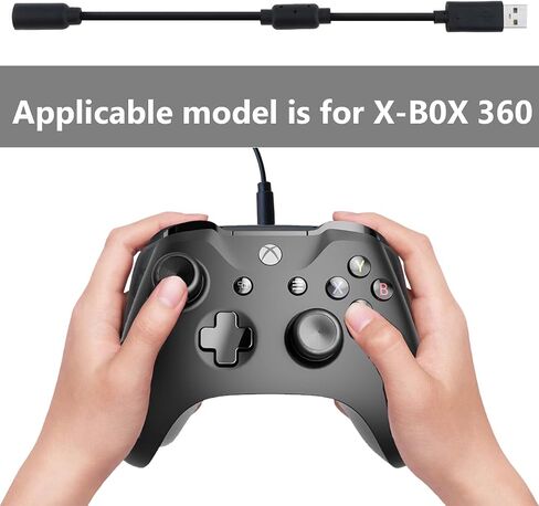 استبدال دونغل USB كابل انفصال لأجهزة إكس بوكس ​​360 أسود USB انفصال كابل الكمبيوتر سلك مهايئ محول لأجهزة إكس بوكس ​​360 in Kuwait