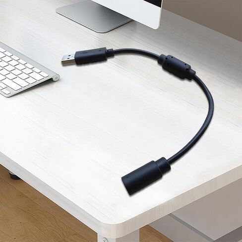 استبدال دونغل USB كابل انفصال لأجهزة إكس بوكس ​​360 أسود USB انفصال كابل الكمبيوتر سلك مهايئ محول لأجهزة إكس بوكس ​​360 in Kuwait