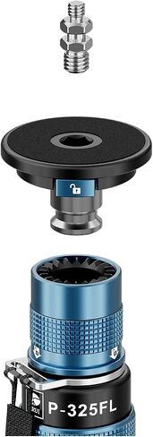 Quick Release Plate for SIRUI Camera Monopod (P-325, P-424, AM-404 and SVM Series monopod) in Saudi Arabia