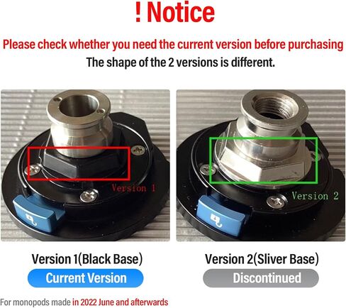Quick Release Plate for SIRUI Camera Monopod (P-325, P-424, AM-404 and SVM Series monopod) in Saudi Arabia
