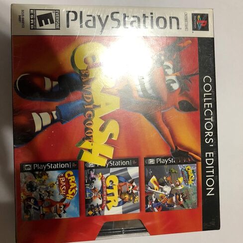 Crash Bandicoot: Collector's Edition (Crash Bandicoot: Warped / CTR: Crash Team Racing / Crash Bash) (Renewed) in Saudi Arabia