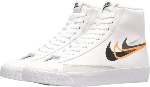 Nike Blazer Mid NN GS White/Black-Bright Mandarin-Medium Ash in Saudi Arabia
