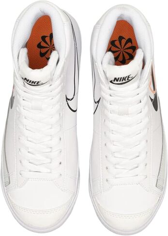 Nike Blazer Mid NN GS White/Black-Bright Mandarin-Medium Ash in Saudi Arabia