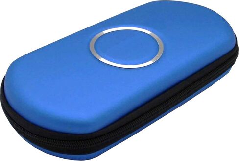 OSTENT Hard Travel Carry Cover Case Carry Bag Pouch Protector for Sony PSP 1000 2000 3000 Color Blue in Saudi Arabia