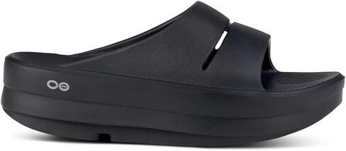 صنادل OOFOS OOmega النسائية للتعافي - أحذية خفيفة الوزن للتعافي تقلل الضغط على القدمين والمفاصل والظهر ويمكن غسلها في الغسالة in Kuwait