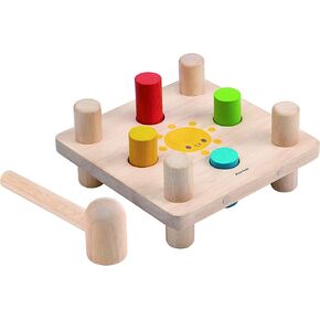 PlanToys (7142) Wooden Dollhouse Family Mom, Dad, Son, Daughter