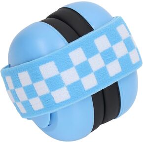 Drfeify Infant Ear Muffs, 2 colors, Baby sound blocking earmuffs, Noise Cancelling Soft Padded Design Baby Ear Headphones with Elastic Headband(Blue)