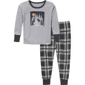 Gerber Baby Boys' Toddler Snug Fit 2-Piece Pajama Set
