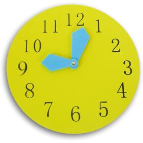 Making the Grade Foam Analog Clock - Teach Time with Movable Hands - 9 Inches Diameter