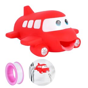 Cartoon Faucet Extender for Children,Faucet Cover,Toddler Safety Spout Guard for Bathtub and Sink,Bath Faucet Cover for Kids,Fun Animal Design Bear