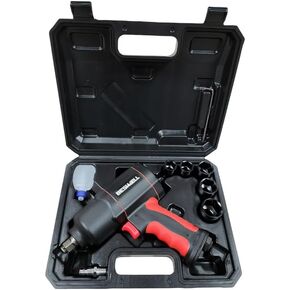 BESWELL-AKP-03-10pcs 1180 Ft.lbs / 1600 N.M 1/2" twin hammer air impact wrench kit