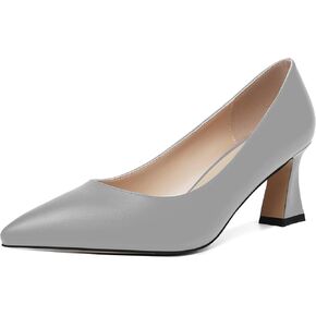 ROSERWISH Womens Sexy Pointed Toe Elegant Party Slip On Matte Stiletto High Heel Pumps Dress Shoes 2.5 Inch