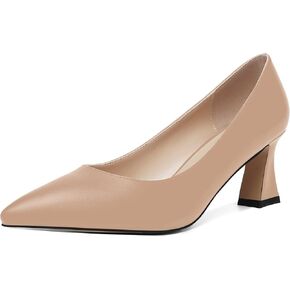 ROSERWISH Womens Sexy Pointed Toe Elegant Party Slip On Matte Stiletto High Heel Pumps Dress Shoes 2.5 Inch