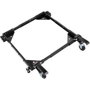 VEVOR Adjustable Universal Mobile Base 700 LBS Load-Bearing Capacity Heavy-Duty Mobile Base Rolling Mobile Base with Locking Levers, Used for Mobilizing Woodworking Equipment, Fridge, Washing Machine