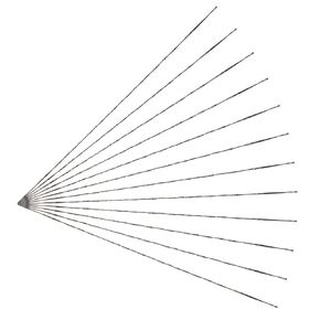 Murtenze 12PCS Spiral Scroll Saw Blades, Plain End Saw Blades Assortment for Wood Metal Cutting Sawing Carve (#3 Metal Cutting)
