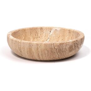Large Decorative Bowl - Modern Handicraft Bowls for Home Decor - Decorative Bowls for Home Decor - Organic Modern Home Decor Bowl - Concrete Ruffle Bowl Decor - Fluted Bowl - Scalloped Bowl in Saudi Arabia