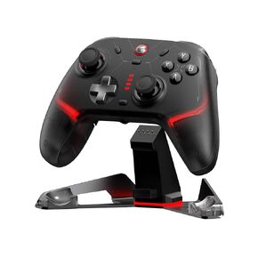 GameSir Cyclone 2 PC Controller Mag-Res TMR Sticks 1000Hz Report Rate Hall & Micro 2-in-1 Triggers RGB Lighting with Charging Dock for PC/Switch/iOS/Android (Black)