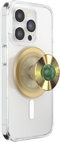 مقبض هاتف دائري من PopSockets متوافق مع MagSafe، يتضمن حلقة محول، حامل هاتف، متوافق مع الشحن اللاسلكي - المعكرونة in Saudi Arabia