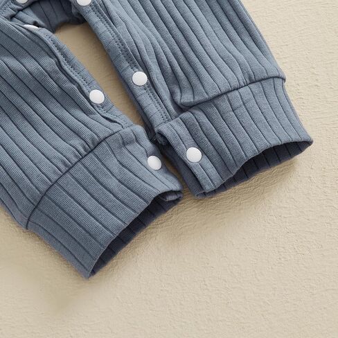 pengnight Newborn Baby Boys Girls Romper Long Sleeve Lil Bro Letter Print Solid Color Bodysuit Jumpsuit in Saudi Arabia