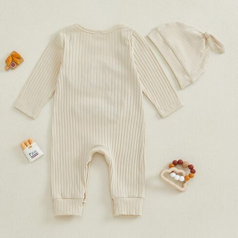 Newborn Baby Boys Girls Romper Long Sleeve Lil Bro Letter Print Solid Color Bodysuit Jumpsuit in Saudi Arabia