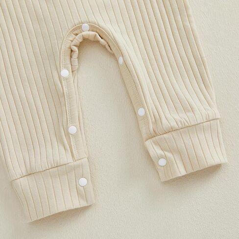 Newborn Baby Boys Girls Romper Long Sleeve Lil Bro Letter Print Solid Color Bodysuit Jumpsuit in Saudi Arabia