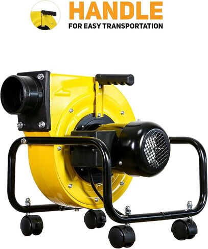 مجمع غبار محمول بقوة 1 حصان للأعمال الخشبية، مجمع غبار 300 قدم مكعب في الدقيقة مع عجلات وحقيبة سعة 13 جالون، DC-A in Kuwait