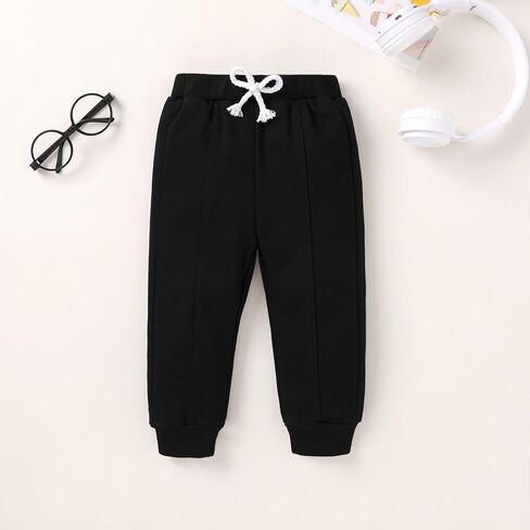YOUNGER TREE Baby Clothes for Girls Boy Solid Color Hoodie and Sweatpants Outfit Toddler Sweatsuit in Kuwait