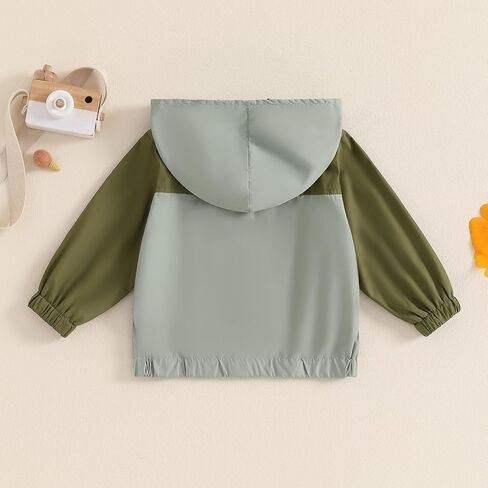 Lefyira طفل بنين زمم هوديي منقوشة جاكيتات الاطفال البلوز للجنسين طويلة الأكمام مقنعين معاطف طفلة الخريف الملابس in Kuwait