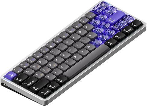 nuphy Air60 HE Magnetic Switch Gaming Keyboard,61 Keys Wired Keyboard, 60% Compact,Actuation Point Adjustable, 8K Hz Polling Rate,Hall Effect Switches keyboared Low-Profile Magnetic Jade Switch in Kuwait