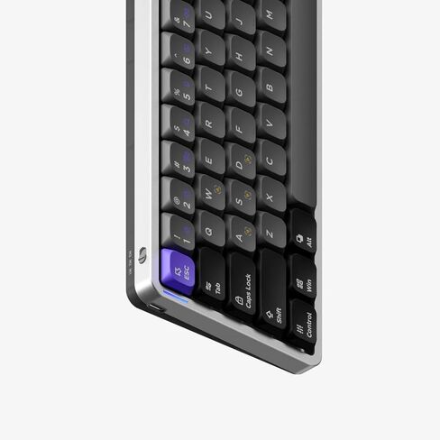 nuphy Air60 HE Magnetic Switch Gaming Keyboard,61 Keys Wired Keyboard, 60% Compact,Actuation Point Adjustable, 8K Hz Polling Rate,Hall Effect Switches keyboared Low-Profile Magnetic Jade Switch in Kuwait
