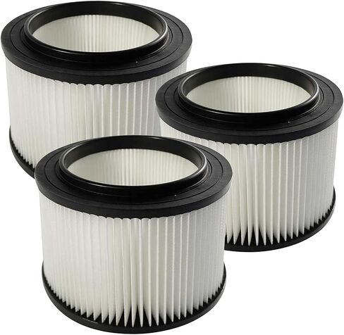 17810 Replacement Filter For Craftsman General Purpose Vacuum Filter, 3 To 4 Gallons, 9-17810 3 Pack in Saudi Arabia