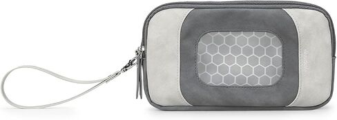 Baby Wipes Dispenser Car Tissue Box Portable Travel Wipes Case Tissue Holder for Car Visor Seat Back or Outdoor (Grey) in Saudi Arabia