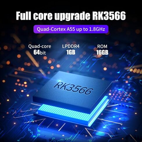 Dosnura RG353P Handheld Game Console Linux and Android Dual OS RK3566 64BIT 64G TF Card 4420+ Classic Games 3.5 Inch IPS Screen 3500mAh Battery Support 5G WiFi 4.2 Bluetooth(RG353P-Black) in Saudi Arabia