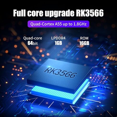 Dosnura RG353P Handheld Game Console Linux and Android Dual OS RK3566 64BIT 64G TF Card 4420+ Classic Games 3.5 Inch IPS Screen 3500mAh Battery Support 5G WiFi 4.2 Bluetooth(RG353P-Black) in Kuwait