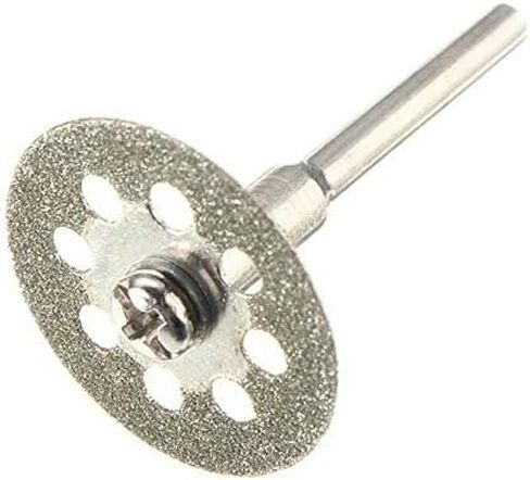 Diamond Cutting Wheels + Burs for Dremel Rotary Tool Glass Stone Tile Cutter 545 Cut Off Disc Masonry Ceramic Concrete Notching Die Grinder Bits 35pc + 6 Mandrels in Saudi Arabia