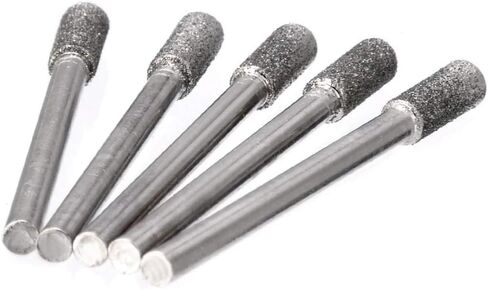 Diamond Cutting Wheels + Burs for Dremel Rotary Tool Glass Stone Tile Cutter 545 Cut Off Disc Masonry Ceramic Concrete Notching Die Grinder Bits 35pc + 6 Mandrels in Saudi Arabia