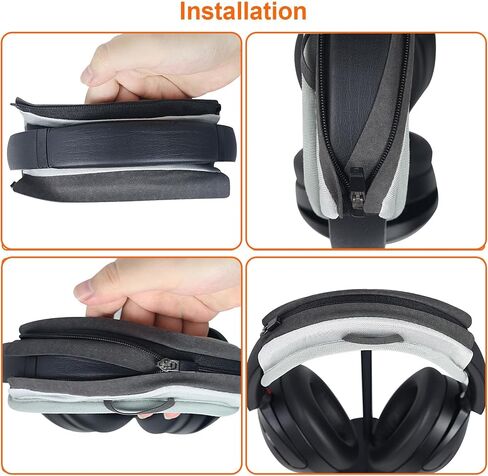 Adhiper Headband Cover for Sennheiser HD450BT & Sony WH-1000XM5, WH-1000XM4, WH-XB910N, WH-CH720N Headphones, Headband Protector Case for Beats Bose Skullcandy Anker JBL Jabra Headphones Accessories in Saudi Arabia