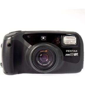 Pentax IQ Zoom 90WR Weather Resistant Compact 35mm P&S Film Camera (Renewed)