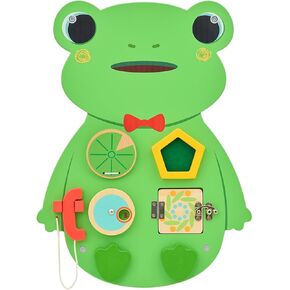Monläurd® Wooden Koala Sensory Wall Toy, Busy Board for Toddlers, Montessori Sensory Wall Panel for Kids, Ideal for Classroom, Playroom & Daycare, Wall Activity Board