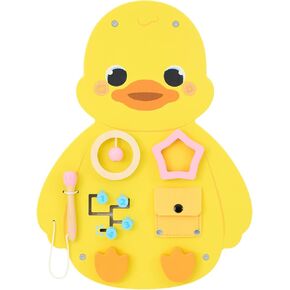 Monläurd® Wooden Koala Sensory Wall Toy, Busy Board for Toddlers, Montessori Sensory Wall Panel for Kids, Ideal for Classroom, Playroom & Daycare, Wall Activity Board