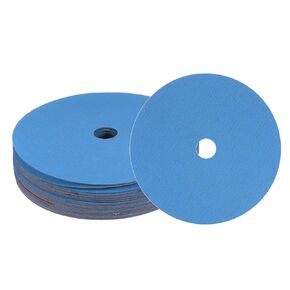 HARFINGTON 25PCS Zirconia Resin Fiber Grinding and Sanding Discs 7" x 7/8" Center Hole 50 Grit Fiber Abrasive Discs for Grinding Blending Polishing