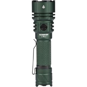 ACEBEAM L16 2.0 Rechargeable Tactical Flashlight with Clip and Holster, 2100 High Lumens LED Flashlight with Dual Switch, 733 Yards Long Throw Flashlight